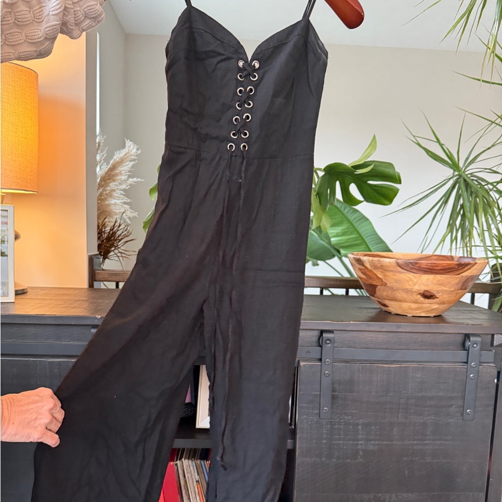 Black jumpsuit